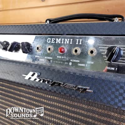 1967 Ampeg G-15 Gemini II 2-Channel 30-Watt 1x15" Guitar Combo image 5