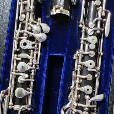 Selmer 101 Grenadilla Wood Oboe – Full Conservatory Keywork – Serviced image 5