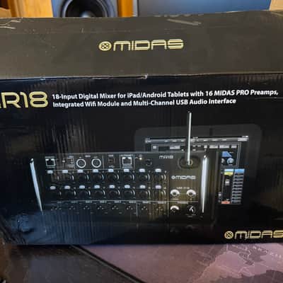 Midas MR18 18-Input Digital iOS/Android Tablet Mixer - Black image 9