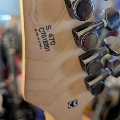 Ibanez S470 Saber Series Electric Guitar Made in Korea 2001 image 7