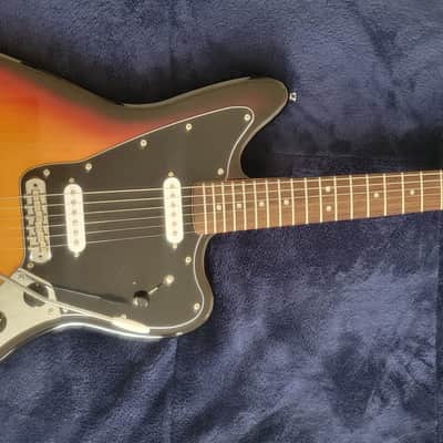 2024 Fender Squier Affinity Jaguar Upgraded mini humbucker cts pots mustang pickup surf guitar image 1