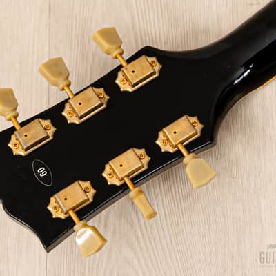 1984 Tokai Love Rock TLC60 Custom Black Beauty, '50s Spec w/ Mahogany Top, Japan image 5