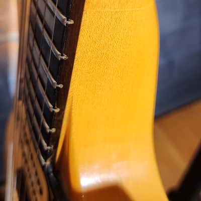 Vintage 1980s Carvin DC200 Natural Ebony Board Set Neck Great Value image 16