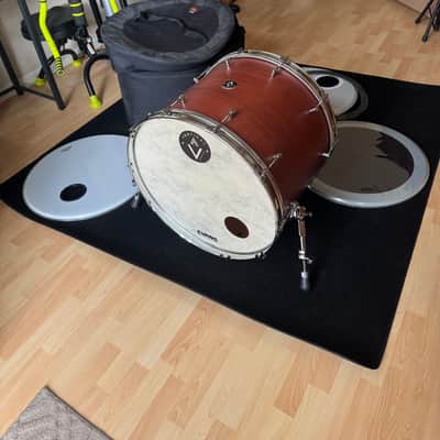 Vertical Drum Co 24x8 2022 - Mahogany image 1