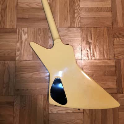 Gibson Explorer 1984 James Hetfield "More Beer" 1985 Aged Vintage White image 2
