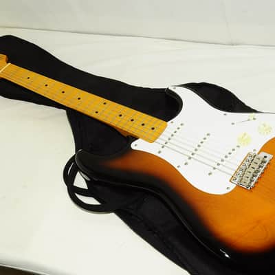 Excellent Fender Japan ST57-US Stratocaster 2TS R Serial Electric Guitar Ref No.5036 image 1