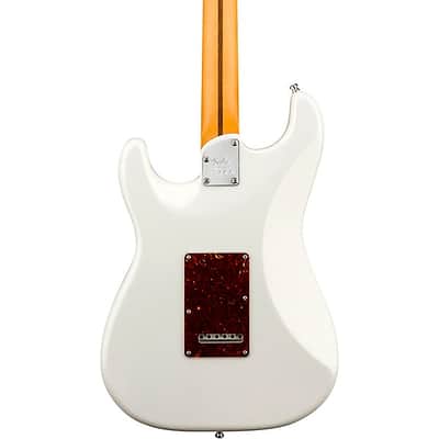Fender American Ultra Stratocaster HSS Maple Fingerboard Electric Guitar 2024 - Arctic Pearl image 2