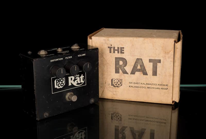 Vintage ProCo Rat Square Box Version with Box image 1