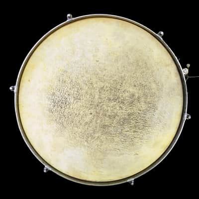 1922 Ludwig & Ludwig Professional "Dance" Model Snare No 5, 14x4 NOB 2-Piece Shell, Restored, Video image 4
