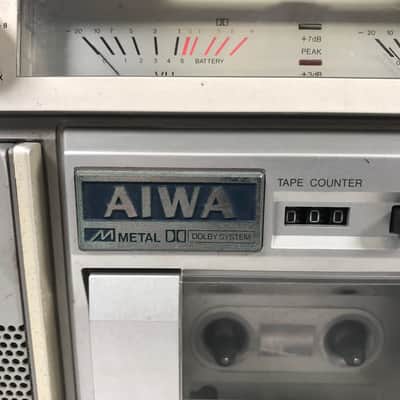 AIWA CS-90X Stereo Boombox Cassette Recorder image 2