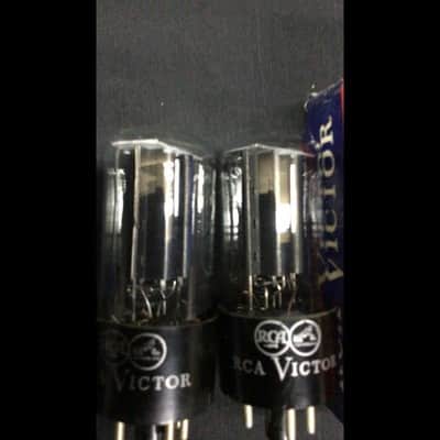 GREAT PAIR RCA Victor 5Y3GT Rectifier Radio Amplifier VACUUM TUBES Tested D.9579 image 2