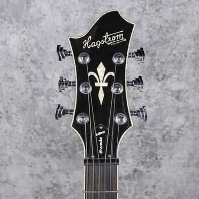 Hagstrom ULSWE-CBB Ultra Swede Cosmic Black Burst 2010 image 9