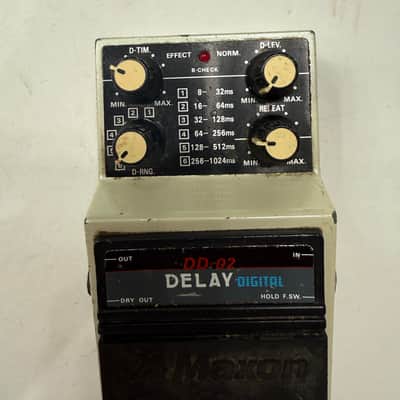 Maxon DD-01 Digital Delay Echo Rare Vintage Guitar Effect Pedal MIJ Japan image 2