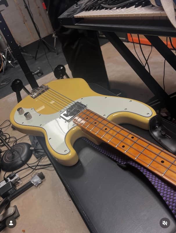 Squier Classic Vibe Telecaster Bass 2025 - Present - Vintage White image 1