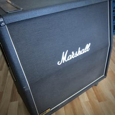 MARSHALL 1960A 4X12 Guitar Speaker Cabinet Clean Circa-2002-Black image 4