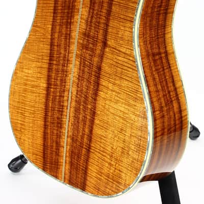 1991 Martin D-45 KLE Koa Limited Edition D45 - Bearclaw Spruce, Brazilian Rosewood Headplate, Engraved Tuners d-45kle image 3