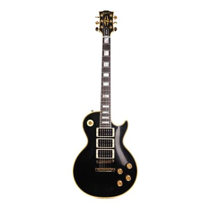 Gibson Custom Shop Peter Frampton 'Phenix" Inspired Les Paul Custom Ebony image 2