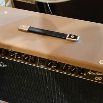 Fender Acoustasonic 150 2-Channel 150-Watt 2x8" Acoustic Guitar Amp - Brown image 3