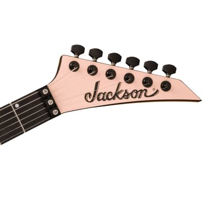 Jackson American Series Virtuoso Ebony Fingerboard Satin Shell Pink 2802401819 image 3