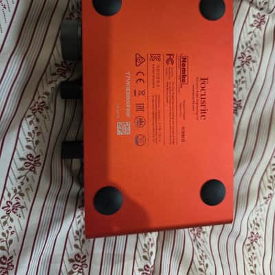 Focusrite Scarlett Solo 3rd Gen USB Audio Interface 2019 - Present - Red / Black image 5