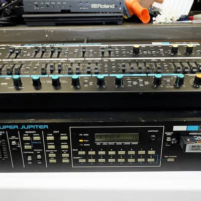 Roland MKS-80 Super Jupiter & MPG80 1984 - 1989 - Black image 2