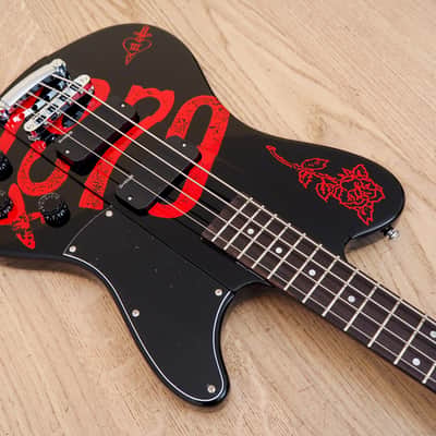 Schecter Simon Gallup Signature Ultra Spitfire Bass Black, the Cure image 8