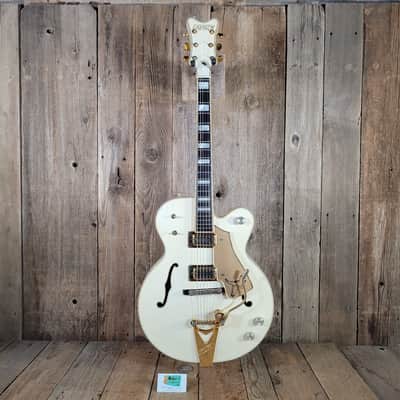 Gretsch White Falcon Model 7593 1977 All Orig w/hang tag & case Excellent - White image 2