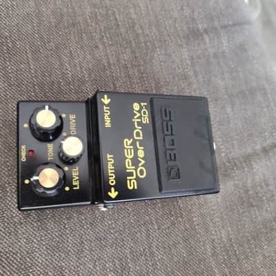 Boss SD-1-4A 40th Anniversary Super Overdrive 2021 - Black / Yellow image 1