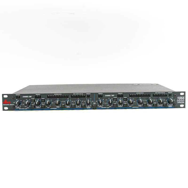dbx 1066 Dual Channel Compressor Limiter Gate Rackmount Dynamics Processor image 1
