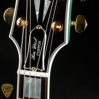 2024 - Gibson Custom Shop PSL Murphy Lab Les Paul Custom Heavy Aged Inverness Green 9.13 #CS400139 image 7