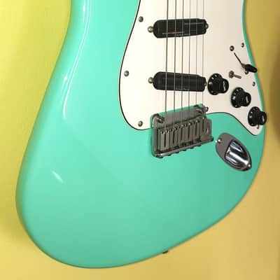 Warmoth Stratocaster in Surf Green image 4
