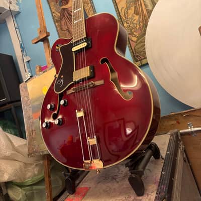 Epiphone Broadway with Laurel Fretboard Left-Handed 2025 Wine Red image 11