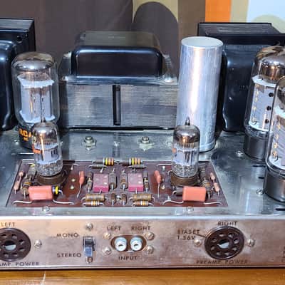 Fully Restored Dynaco ST-70 All Tube Stereo 35WPC Power Amplifier - Fat Bottle USA 6CA7 & 5AR4! image 8