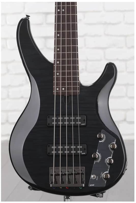Yamaha TRBX605FM 5-string Bass Guitar 2018 - Trans Black, Used-Like New, (w/ soft case) image 1