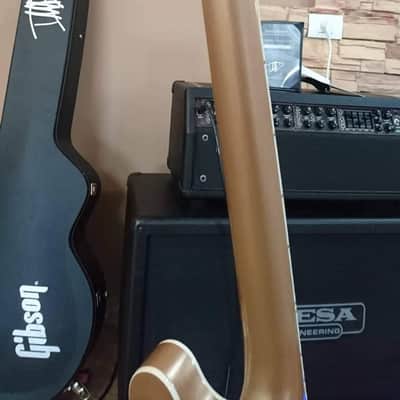 Gibson Dave Grohl DG-335 2014 Metallic Gold image 6