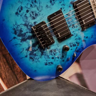 Ibanez GRGR221PA-AQB GIO E-Guitar 6 String Aqua Burst image 3
