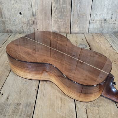 Preston Thompson Guitars Size 2 BA Brazilian Rosewood and Spruce Parlor Guitar with Calton Case - Natural image 15