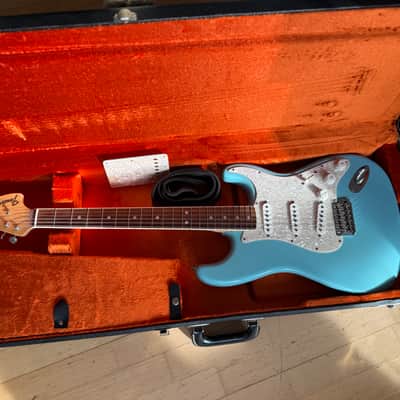 Fender Custom Shop ’66 Strat NOS Daphne Blue - RARE Bound Neck image 8