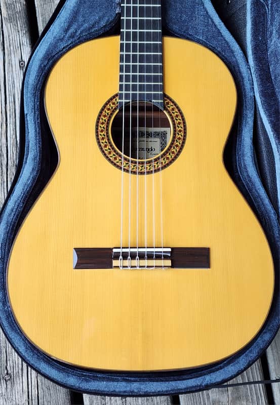 Raimundo No 136S Classical Guitar All Solid Wood Handmade in Spain image 1