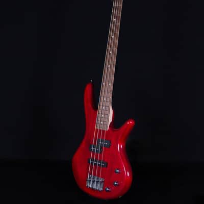 Ibanez GSRM20 Mikro 4-String Bass, Transparent Red image 6