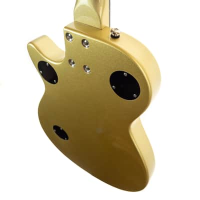Gretsch G2210 Streamliner Junior Jet Club gold dust electric guitar image 11