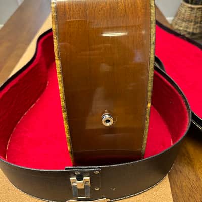1973 Gibson J-45 Deluxe - Cherry Sunburst image 14