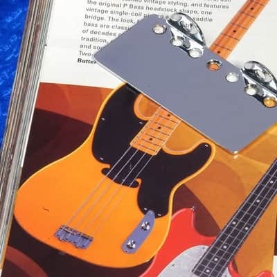 Fender '51 Precision Bass Bridge Plate with Screws, 0096198049 image 1