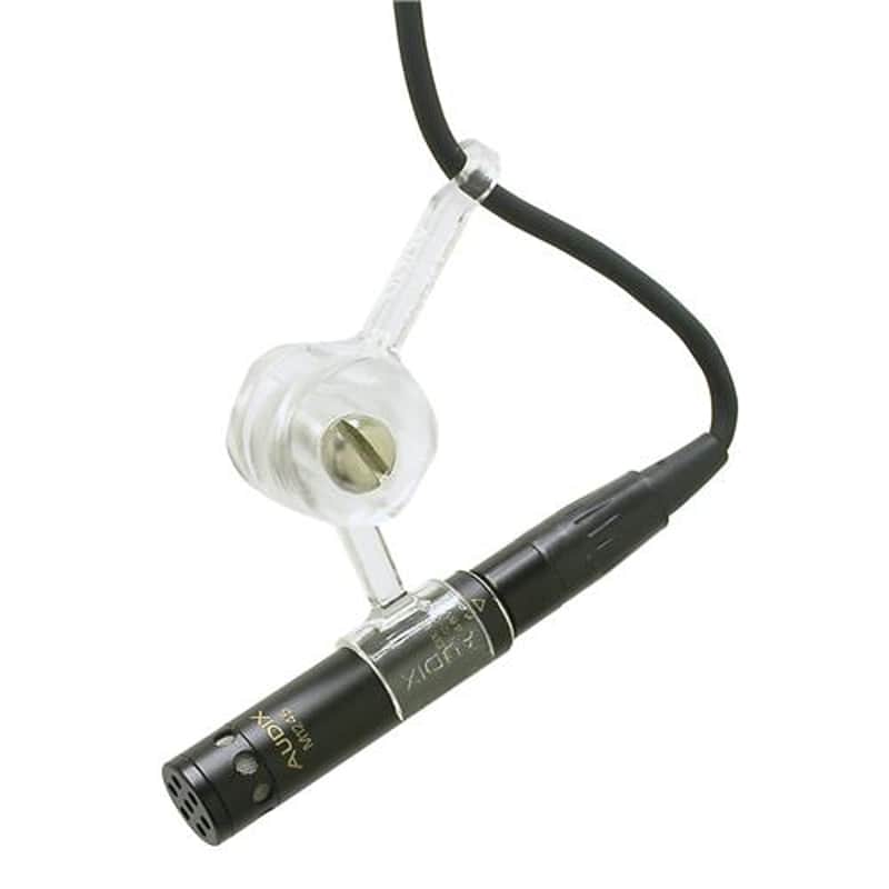 Audix MCHANGER Plastic Hanging Clip for Micro Series and ADX40 Overhead Hanging Microphone, Clear image 1