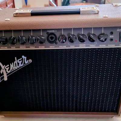 Fender Acoustasonic 40 Watt 2023 - Brown Tolex Covered image 6