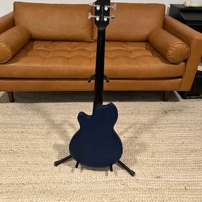 Supro 2043PTB Huntington III with Piezo Pickup 2010s - Transparent Blue image 6