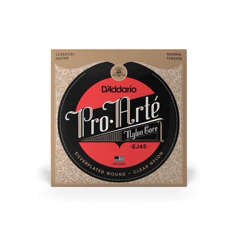 D'Addario EJ45 Normal Tension, Pro-Arté Nylon Strings image 1