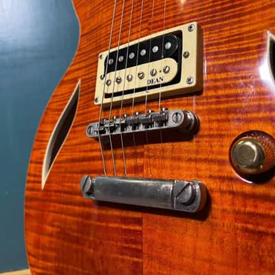 Dean Sarasota Semi Hollow 6-String Electric Guitar with Case image 3