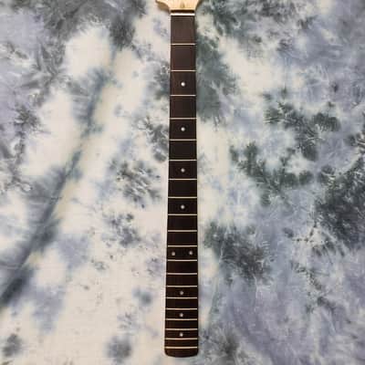 Crescent Project Bass Guitar Neck 34 inch Scale Broken Truss Rod Luthier Parts image 1