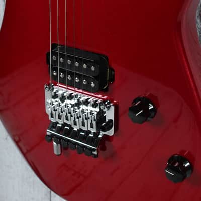 EVH 5150 Series Deluxe Electric Guitar Candy Apple Red Metallic with Gig Bag image 5